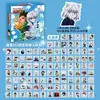 100 Hojas/Caja Pegatinas de Caja de Dibujos Animados 2D de Anime Japonés Pegatinas de Avatar 3D de Celebridades Hombres Guapos y Mujeres Hermosas
