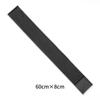 Posavasos de PVC rectangulares y gruesos, alfombrilla de barra de goma negra, antideslizante, impermeable, alfombrilla de barra, alfombrilla de barra, venta al por mayor