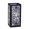 Buquê de Lanterna de Abóbora de Halloween Transfronteiriça Lanterna de Papel Escultura a Laser Vazada Teia de Aranha Preta Abajur de Papel Atmosfera Luz Noturna