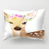 Regalo de Navidad Regalo de Año Nuevo almohada de poliéster cojín de coche respaldo de casa almohada larga funda de almohada personalización