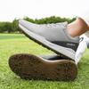 Novos Sapatos de Golfe Masculinos Tamanho Grande Tênis de Treinamento de Golfe Com Travas Tênis de Grama Sapatos Casuais