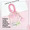 Nuevo Portatarjetas de Acrílico Portatarjeta de Identificación de Estudiante Tarjeta Escolar Portatarjetas de Comida para Hombres y Mujeres Portatarjetas de Identificación con Foto de 3 Pulgadas Cubierta Protectora Alta Transparencia