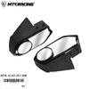Adecuado para Yamaha Xmax300 Años 23-24 Espejo Retrovisor Modificado Campo de Visión Amplio Antivértigo Reflector de Movimiento Hacia Adelante
