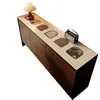 Tapete de Mesa para Armário de Vento à Prova d'Água à Prova de Óleo Sem Lavar Tapete para Armário de Sapatos de Entrada Armário Doméstico de Cinco Gavetas Armário de Vinho Tapete à Prova de Poeira