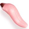 Juguetes sexuales de lengua falsa vibrador masturbación femenina dispositivo Yin clímax provocación punto G soplado marea artefacto suministros lengua de miel
