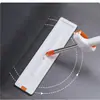 Mopa Plana Grande Manos Libres 50X12cm para Hogar Perezoso Mopa Plana de Doble Propósito Mopa para Limpiar Suelos