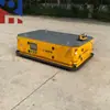 Veículo Elétrico de Plataforma Agv Navegação por Fita Magnética Laser Estrutura de Material de 10 Toneladas Veículo Elétrico de Plataforma Sem Trilhos para Transporte