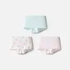 Calzoncillos tipo bóxer antibacterianos de tres piezas para niñas Balabala para niños, cómodos y sin apretar
