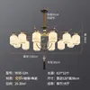287 Pessoas Enviadas em 9 HorasNovo Lustre de Cobre Estilo Chinês para Uso Doméstico, Montado no Teto, Elegante para Quarto e Sala de Jantar, China