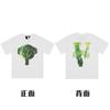 En stock Vlone High Street Big V Mariposa Letra Calavera Esqueleto Limitado Big V Colección Casual Camiseta de Manga Corta para Hombres y Mujeres