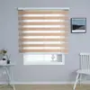 Fornecimento Transfronteiriço para Toldo e Isolamento Térmico de Sala de Estar e Banheiro Persiana Zebra de Cor Sólida Simples Persianas de Gaze Suave Persianas Rolantes