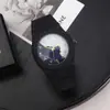 Reloj de Cuarzo Impermeable de Plástico Transfronterizo para Hombres y Mujeres Reloj Sencillo Reloj de Gama Alta Oracle Caja de Regalo Comercio Exterior al por Mayor