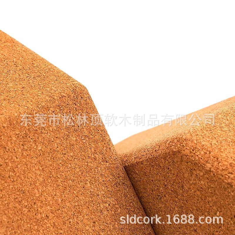 梯形软木瑜伽砖