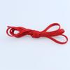 Cordón plano elástico de malla para zapatos cordón perezoso 0.5 cm de ancho cuerda de color cordón elástico de zapatilla de moda