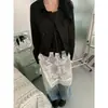 Chaqueta irregular de diseño chic estilo coreano para mujer, nuevo top francés de manga larga ajustado para principios de otoño 18852