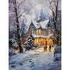 Nuevo Pintura de Diamantes Navideña Punto de Cruz 5D Decoración de Muñeco de Nieve Navideño Pintura de Diamantes DIY Diamante Completo Fabricante Venta al por Mayor