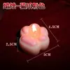 Velas de baja temperatura, juegos SM para parejas, flor de peonía con goteo de cera para parejas, vela en forma de corazón de rosa, aromaterapia de rosa