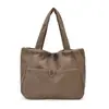 Bolsa retro de veludo estilo japonês de grande capacidade para mulheres, nova bolsa de ombro para o dia a dia transfronteiriça, bolsa sacola casual para a escola
