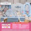 Meninas e Meninos Cerimônia de Passagem para a Vida Adulta Noivado High-End Proposta para Menina de 18 Anos Decoração de Aniversário Cenário de Fundo Conjunto de Placa de KT