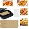 Nova Air Fryer Papel para Air Fryer Revestimento Descartável Papel Absorvente de Óleo Utensílios de Cozinha Papel Manteiga de Silicone Dupla Face