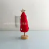 Decoraciones de Navidad, Decoraciones para Árbol de Navidad, Exhibidores Creativos de Escritorio para Tiendas, Árboles de Navidad de Fieltro de Lana, Mini Adornos