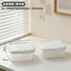 Frasco de almacenamiento transparente BNBST con tapa para sala de té, almacenamiento de tazas de café, frasco de almacenamiento para clasificar y organizar artículos domésticos varios
