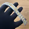 Rolex Daytona Panda Di Yu Wenle Correa de Acero Monstruo Pequeño Boca Plana Correa Oyster Correa de Acero 20 22