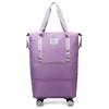 Bolsa de viagem de roda universal de curta distância feminina leve portátil de grande capacidade dobrável bolsa de bagagem bolsa de viagem masculina