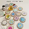 Sudeste Asiático color concha tetera aislada posavasos para taza de té hotel restaurante artículos varios mesa de té posavasos anticocedura posavasos de aislamiento térmico