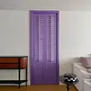 Puerta de Dormitorio, Puerta de Madera Maciza con Persianas, Puerta Plegable, Puerta de Armario, Ventana de Celosía Transpirable, Transmitente de Luz y Transpirable, Puerta de Celosía Vintage
