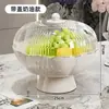 Mesa de Centro, Prato de Frutas Secas, Cesta Escorredora, Cesta de Frutas Doméstica, Prato Doce de Luxo, Acessível para Sala de Estar, Novo Luxo 2025 Prato de Frutas