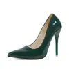 Nuevos Zapatos de Tacón Alto Puntiagudos de Charol Morado 2026 para Mujer, Tacón Fino Boca Baja Zapatos de Salón, Sexy y Elegantes para Ir al Trabajo y el Ámbito Profesional