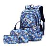 Mochila Escolar de Nylon Estampada para Meninas Crianças do Ensino Fundamental Alunos do Ensino Médio Mochila Mochila Leve Masculina e Feminina Mochila