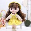 Atacado 22cm comércio exterior novo leite quente boneca de vinil fofa princesa menina brincar de casinha brinquedos