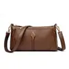 Moda Transfronteriza Nuevo Estilo Bolso Cruzado de un Solo Hombro, Simple y Versátil, Bolso para Mamá con Múltiples Compartimentos, Bolso Cuadrado Pequeño para Mujer para el Hombro y para Viajar