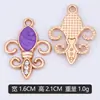 Colgante Creativo DIY Exquisita Flor de Cometa Incrustada de Diamantes Accesorios Decorativos, Venta Directa del Fabricante, Transfronterizo, Se Puede Mezclar y Venta al por Mayor
