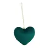 Amazon Corazón Accesorios para Árbol de Navidad Decoraciones Decoraciones Navideñas Adornos Colgantes Nuevos Adornos Colgantes Rellenos de Algodón de Terciopelo con Forma de Corazón