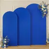 Cubierta de Tela para Arco de Boda de Tres Piezas Transfronteriza Decoración de Fondo Set de Montaje para Fiesta de Cumpleaños Forma de Cubierta de Tela Semicircular