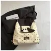 Bolsa de Ombro Única de Cachorro Desenho Animado Fofo Feminina 2026 Novo Estilo Grande Capacidade Padrão Estrela Moda Bolsa Tote para o Trabalho