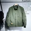 Marca de moda versátil para el día a día nuevo estilo moda juvenil exterior alta gama cortavientos cuello alto manga larga chaqueta cárdigan