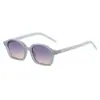 2025 Estilo Nuevo Transfronterizo Huevo de Ganso Moda Gafas de Sol de PC Europeas y Americanas Personalizadas Ovaladas Remaches Simples Casuales Gafas de Sol