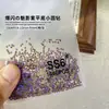 Diamantes Sueltos Ss4 Ab Rhinestones en Forma de Abanico King para Uñas, Rhinestones Super Brillantes en Forma de Abanico, Rhinestones Redondos de Vidrio Iridiscentes Aurora con Base Plana