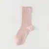 Calcetines holgados de seda de morera blanca para mujer, estilo fino de verano, sin costuras, calcetines de malla fresca hasta la pantorrilla, nuevos calcetines populares 2026 para el posparto