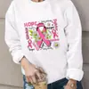 Moletom Solto de Manga Longa Rosa com Estampa de Fita Rosa para Mulheres, Estilo Casual, Cruzamento Europeu e Americano 2024 Primavera e Outono Temu Amazon