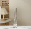 Vaso de Arranjo Floral Único Minimalista Escandinavo Estilo Ins Vaso Hidropônico Transparente Decoração de Sala de Estar Vaso de Flores Garrafa de Vidro Artístico