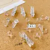Chinchetas transparentes de alto valor estético, clips de gancho invisibles, pines de bola redonda multifuncionales para tableros de corcho y tableros de fieltro