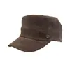 Gorra de hípica retro de gamuza con copa plana 2026, unisex, moda otoño e invierno, versátil, gorra tipo boina que estiliza el rostro, moderna