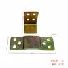 Dobradiça de Cama Espessada em Forma de U Suporte de Viga de Cama de Madeira Sólida Acessórios de Gancho de Cama Fixador de Tábua de Cama