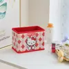 Caixa de Armazenamento de Cosméticos para Mesa Estilo Japonês Desenho Animado Fofo Coração de Menina Caixa de Armazenamento de Utilidades Domésticas para Escritório Kulomi