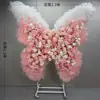 Flor de Celebridad de Internet Mariposa Floral Esqueleto DIY Rosa Avanzado Día de San Valentín Tarjeta Fotográfica Arreglo Nuevo Romántico